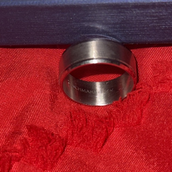 😘2 Zorells Men’s Wedding Bands in Great Used Condition Size 7 - Picture 5 of 7